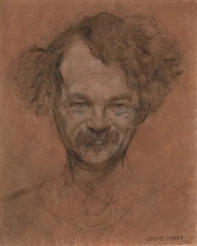 Self-Portrait by Джером Майерс, 1922 — digital art print download