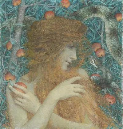 Eve by Люсьен Леви-Дюрмер, 1896 — digital art print download
