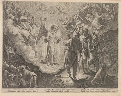 The Annunciation to the Shepherds by Stradanus — digital art print download