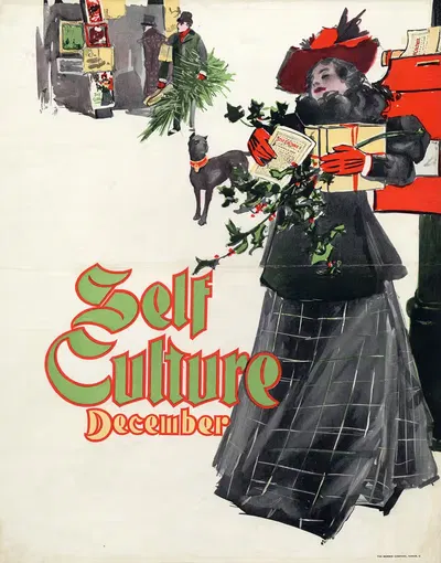 Self Culture December by Генри Хутт, 1900 — digital art print download