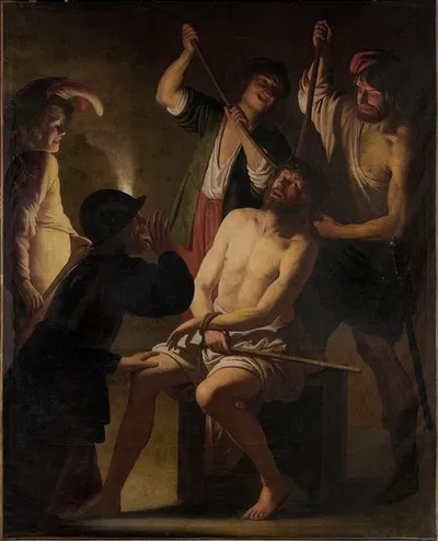 Christ Crowned with Thorns by Jan Janssens — digital art print download