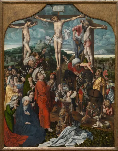Calvary by Jan Provoost, 1515 - 1530 — digital art print download