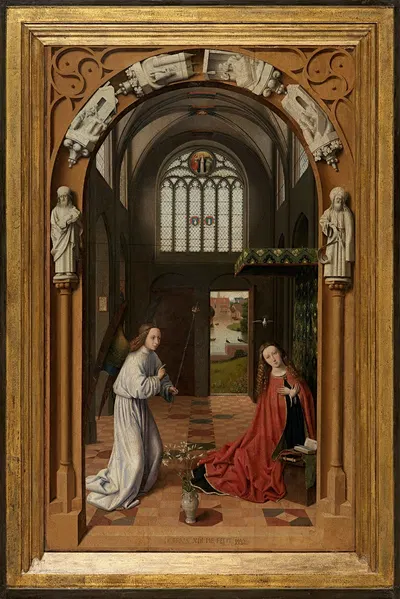 Annunciation by Петр Христус, 1452 — digital art print download