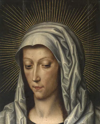 Mary by Pieter Claeissens the Younger, 1535 - 1623 — digital art print download