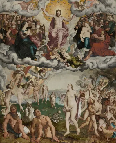 Last Judgement by Питер Пурбус, 1551 — digital art print download
