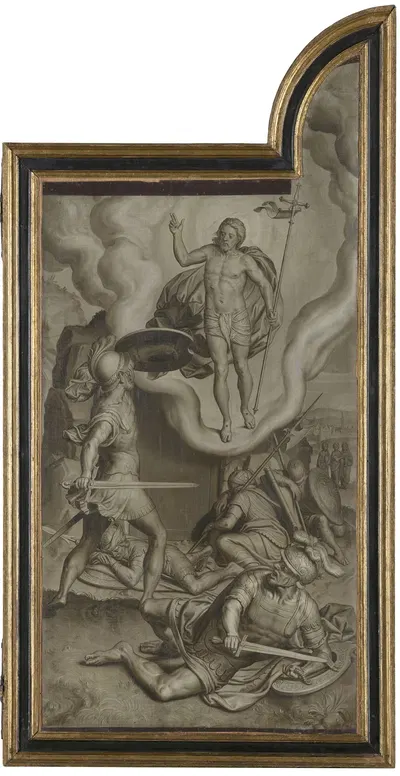 Resurrection of Christ by Питер Пурбус, 1570 — digital art print download