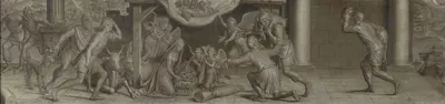 The Adoration of the Shepherds by Питер Пурбус, 1570 — digital art print download