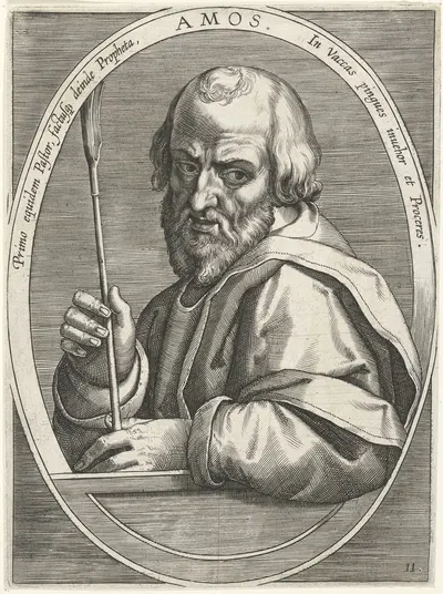 Amos by Stradanus, 1613 — digital art print download
