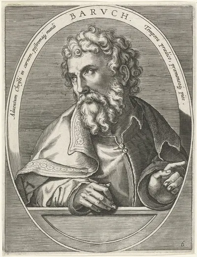 Baruch by Stradanus, 1613 — digital art print download