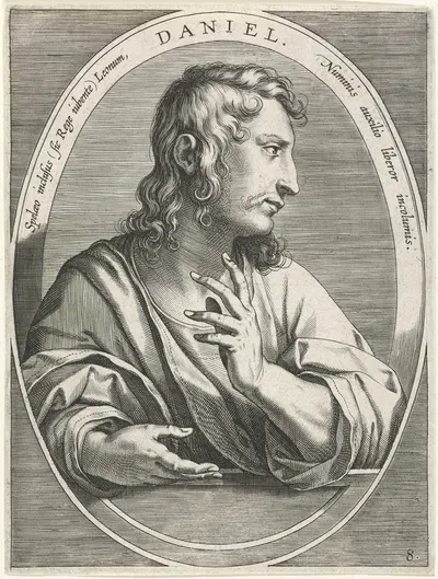 Daniel by Stradanus, 1613 — digital art print download