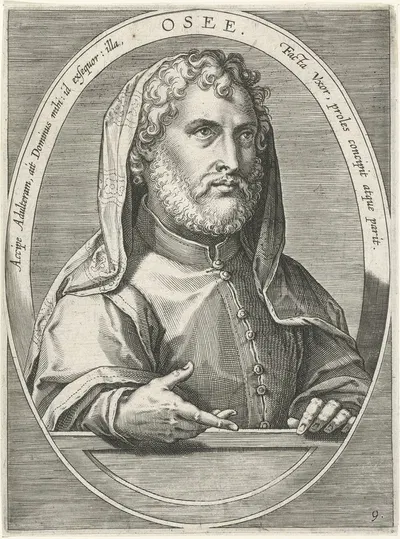 Hosea by Stradanus, 1613 — digital art print download
