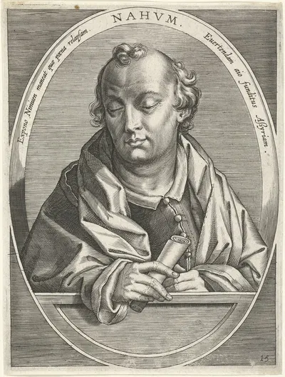 Nahum by Stradanus, 1613 — digital art print download