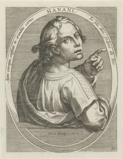 Hannah by Stradanus, 1613 — digital art print download
