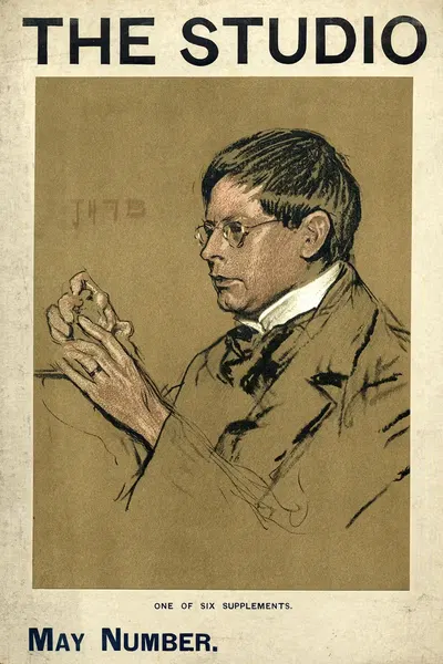 The Studio May Number by Джон Генри Фредерик Бейкон, 1900 — digital art print download