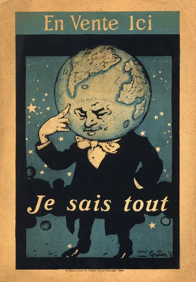 En vente ici Je Sais Tout by Jules-Alexandre Grün, 1905 — digital art print download