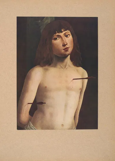 Lorenzo‎ ‎Costa,‎ ‎S.‎ ‎Sebastiano by Коррадо Риччи, 1910 — digital art print download