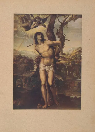 Sodoma‎,‎ ‎S.‎ ‎Sebastiano by Коррадо Риччи, 1910 — digital art print download