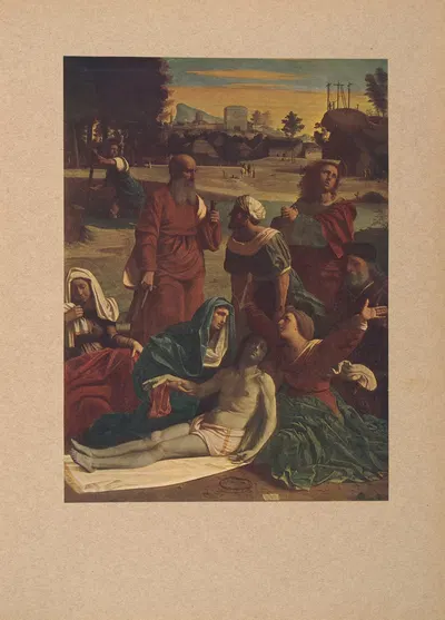 Ortolano‎,‎ ‎Cristo‎ ‎Deposto by Коррадо Риччи, 1910 — digital art print download
