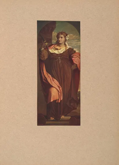 Palma‎ ‎Vecchio‎,‎ ‎S.‎ ‎Barbara by Коррадо Риччи, 1910 — digital art print download
