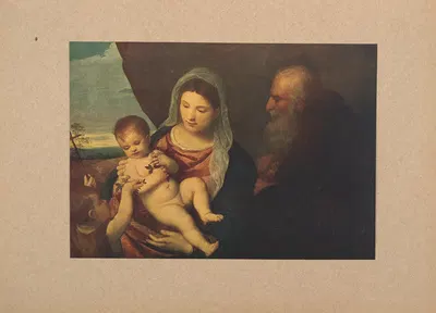 Tiziano,‎ ‎Madonna‎ ‎del‎ ‎S.‎ ‎Antonio by Коррадо Риччи, 1910 — digital art print download