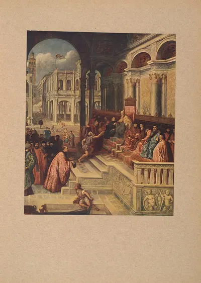 Paris‎ ‎Bordon,‎ ‎L'Anello‎ ‎di‎ ‎S.‎ ‎Marco by Коррадо Риччи, 1910 — digital art print download