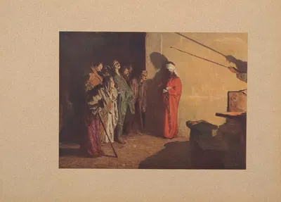 Domenico‎ ‎Morelli,‎ ‎Cristo‎ ‎flagellato by Коррадо Риччи, 1910 — digital art print download