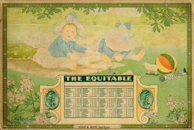 The Equitable 1902 by Луи Морис Буте де Монвель, 1902 — digital art print download