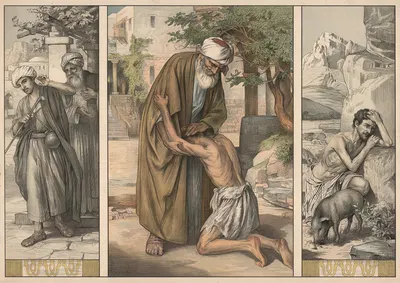 The Prodigal Son by Carl Schmauk, 1908 — digital art print download
