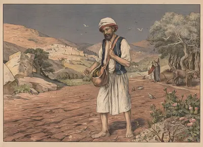 The Sower by Carl Schmauk, 1908 — digital art print download