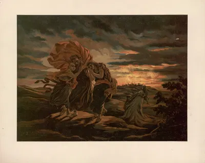 Sodom and Gomorrah by Ernst Pessler, 1893 — digital art print download
