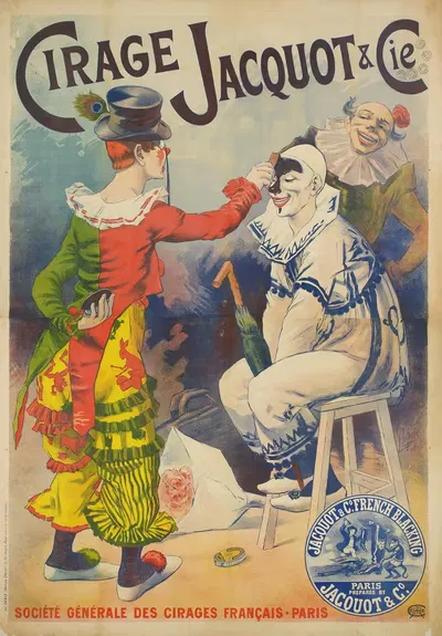 Cirage Jacquot & Cie Société Générale des Cirages Français Paris by Lucien Lefèvre, 1894 — digital art print download