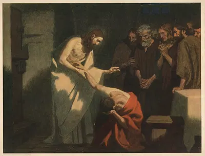 Doubting Thomas by Gebhard Fugel, 1932 — digital art print download