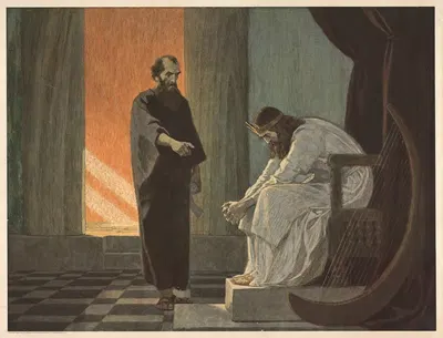 Nathan at David's by Gebhard Fugel, 1938 — digital art print download