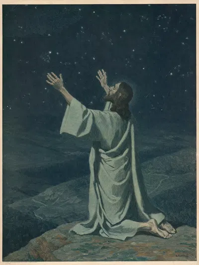 Not my will, but yours be done. by Gebhard Fugel, 1938 — digital art print download