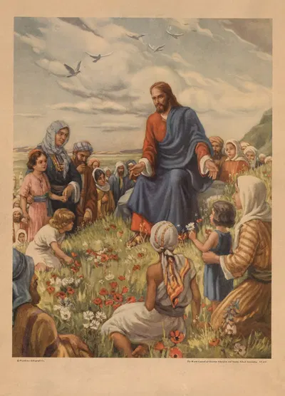 See the lilies of the field by Gebhard Fugel, 1931 — digital art print download