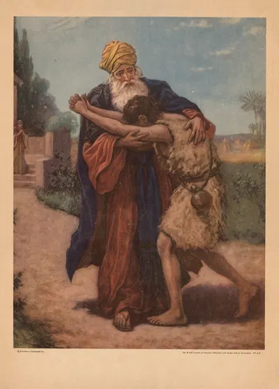 The Prodigal Son by Gebhard Fugel, 1931 — digital art print download