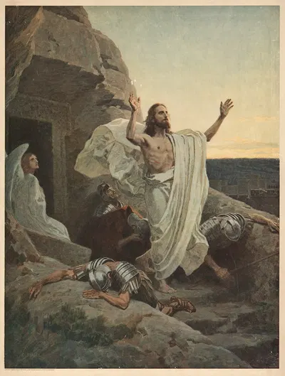 The Resurrection by Gebhard Fugel, 1932 — digital art print download