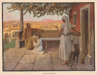 Maria und Martha by Ганс Лиццманн, 1927 — digital art print download