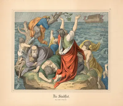 Die Sündflut by Johann Nepomuk Heinemann — digital art print download