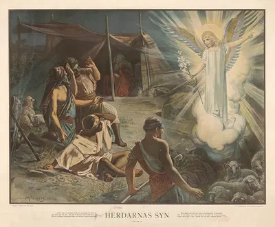 Herdarnas syn by Julius Kronberg, 1895 — digital art print download
