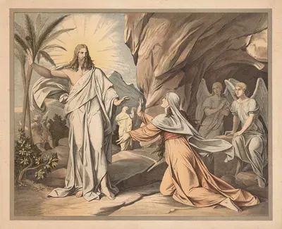 The Resurrection by Lith. Anstalt v. Müller & Eismann, 1910 — digital art print download