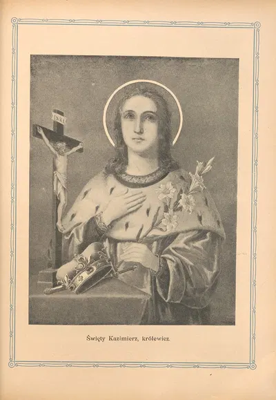 Święty‎ ‎Kazimierz,‎ ‎królewicz by Otto Bitschnau, 1912 — digital art print download