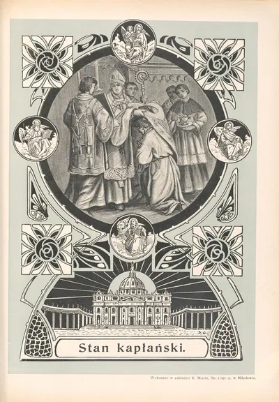 Stan‎ ‎kapłański by Otto Bitschnau, 1912 — digital art print download