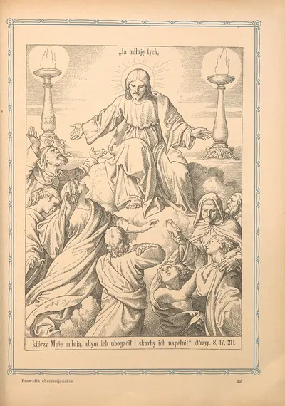 Ja miłuję tych by Otto Bitschnau, 1912 — digital art print download