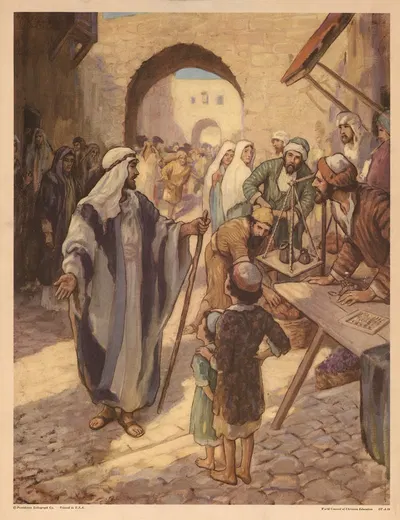 The Prophet Micah by Providence Lith. Co, 1931 — digital art print download