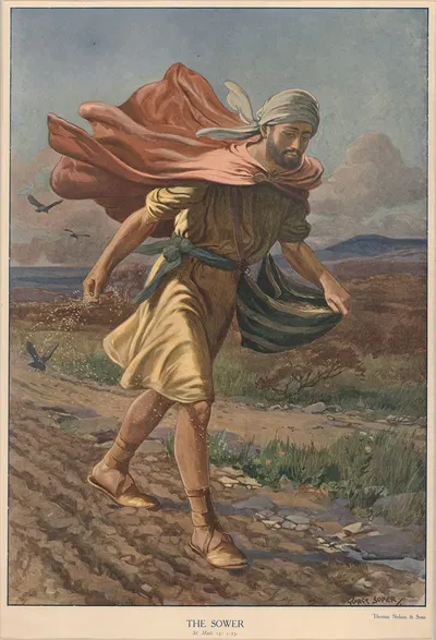 The Sower by George Soper, 1904 — digital art print download
