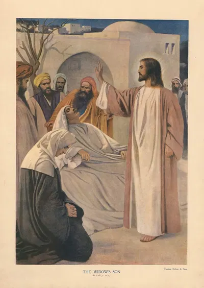 The Widow's Son by George Grenville Manton, 1904 — digital art print download