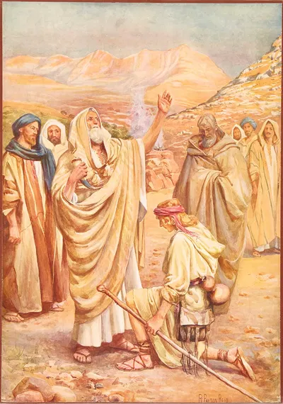 David anointed king by Robert Payton Reid, 1906 — digital art print download