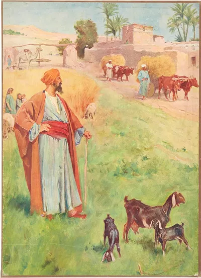 Trusting in Riches by Thomas Nelson & Sons, 1906 — digital art print download