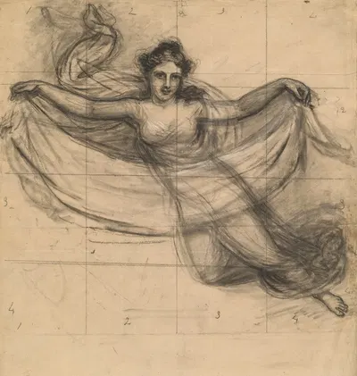 A Muse by John Vanderlyn, 1815-1818 — digital art print download